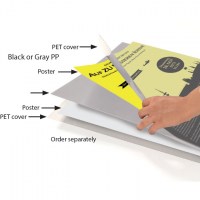 Информационная стойка напольная Eco Infoboard, Metal Eco Infoboard
